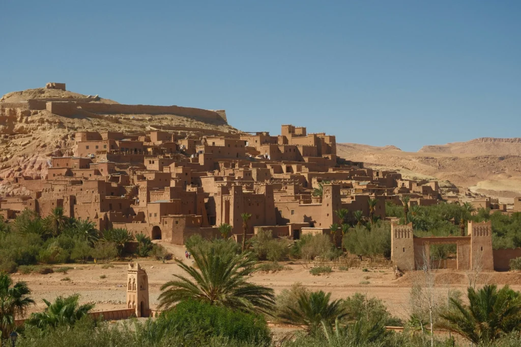 la kasbah di Ait ben Haddou