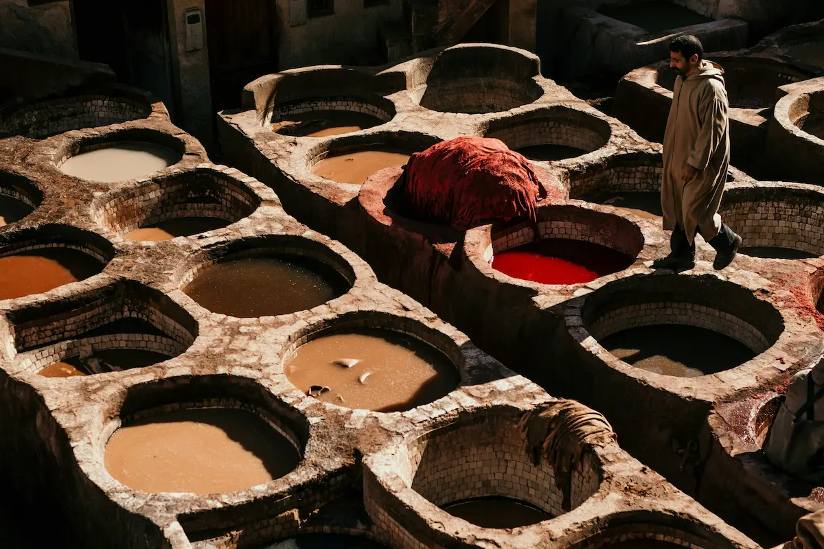 Tanneries Fes